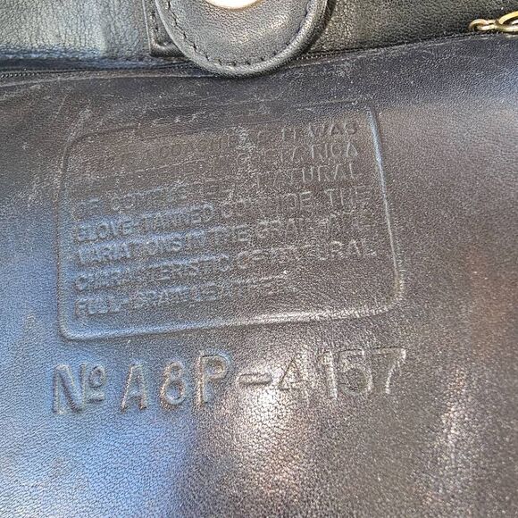 Vintage 90s Coach Classic Soho Black Leather Bag-Made in USA - Picture 11 of 16